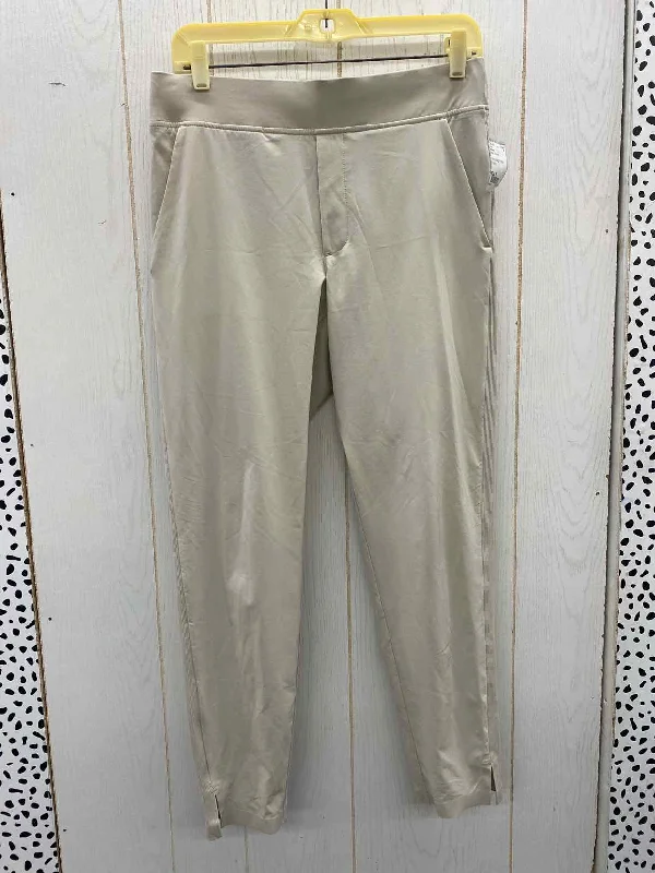 Athleta Beige Womens Size 4 Pants Slim-Fit Khaki Pants