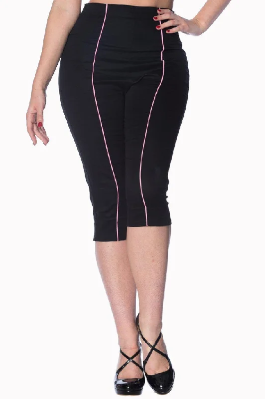 Grease Capri Pant Elegant Dress Pants