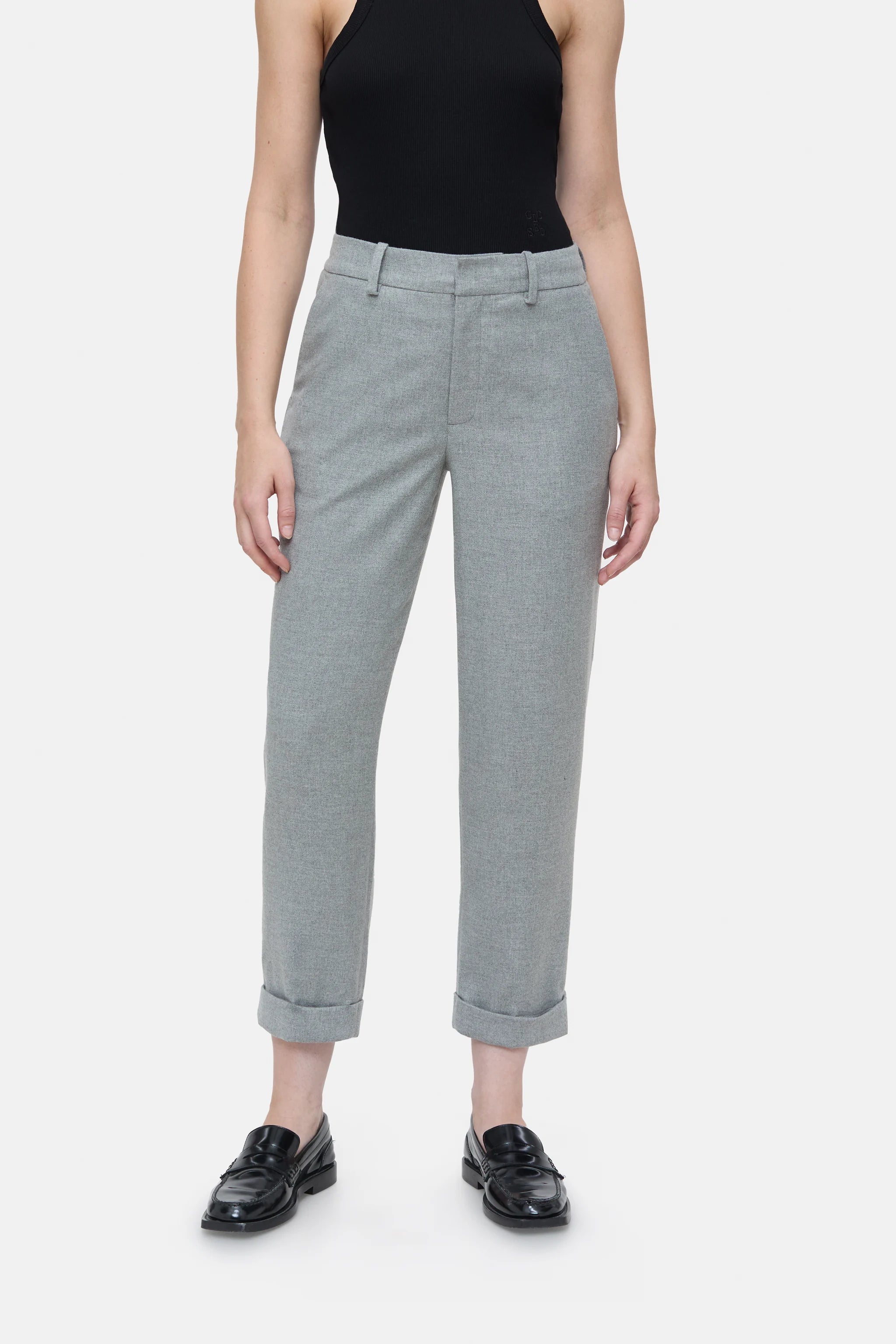 LIGHT GREY MELANGE