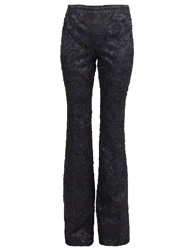 Side Zip Flare Pant Casual Lounge Pants