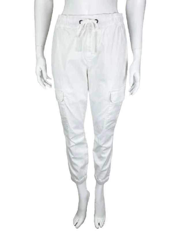 Sanctuary Standard Surplus Women's Jogger Pants White Size 27 (4) with Tags Comfy High-Waist Jeans