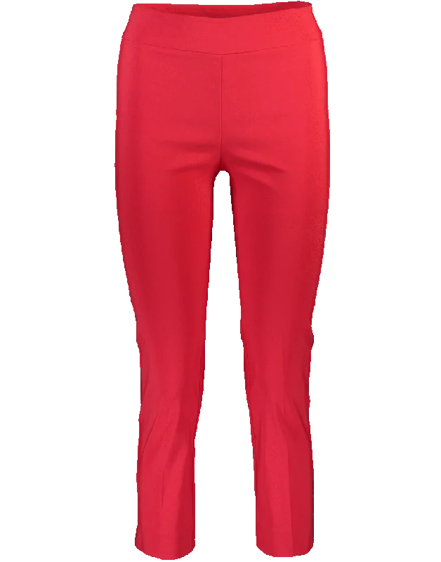 Straight Leg Pant Stylish Paperbag Waist Pants