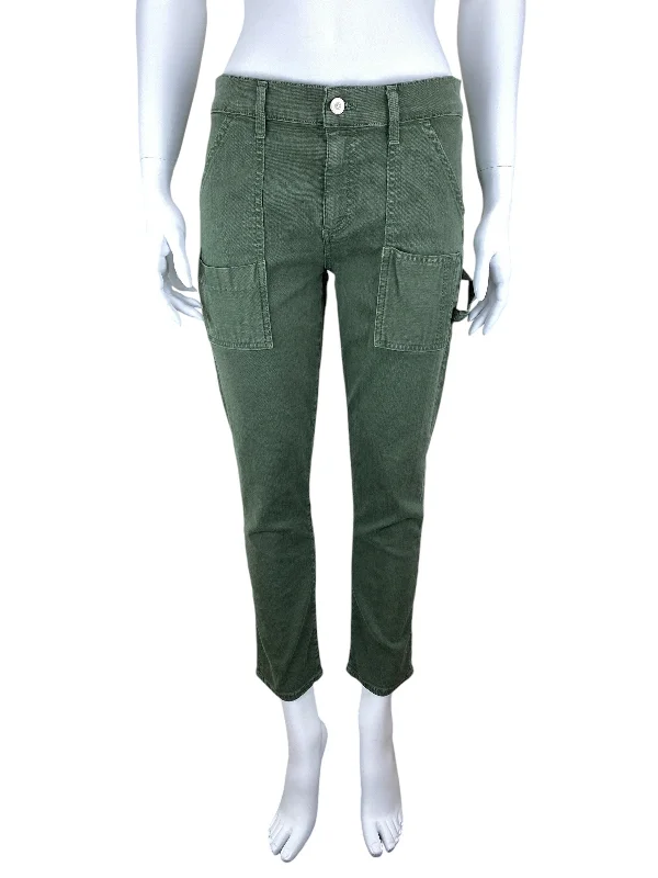 Citizens of Humanity Women's Leah Utility Pant Fatigue Green Size 27 (4) Soft Stretch Pants Citizens of Humanity Women's Leah Utility Pant Fatigue Green Size 27 (4) Soft Stretch Pants