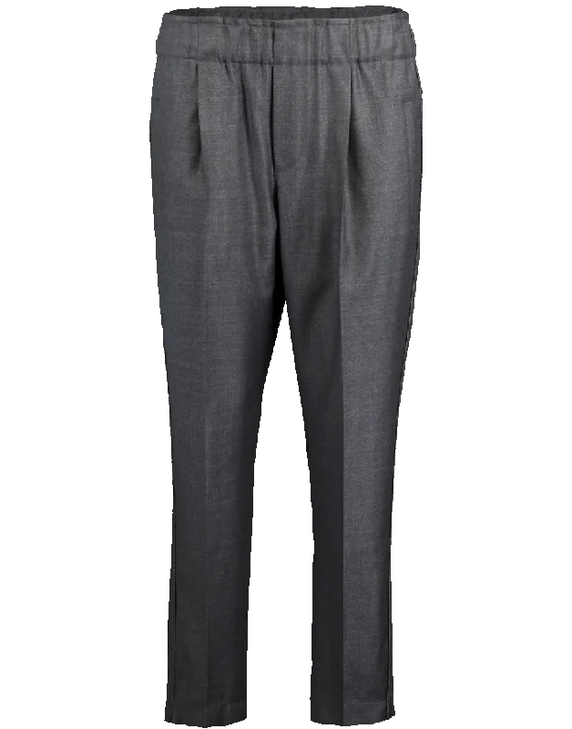 Sharkskin Pull-On Tux Pant Comfortable Jogging Pants