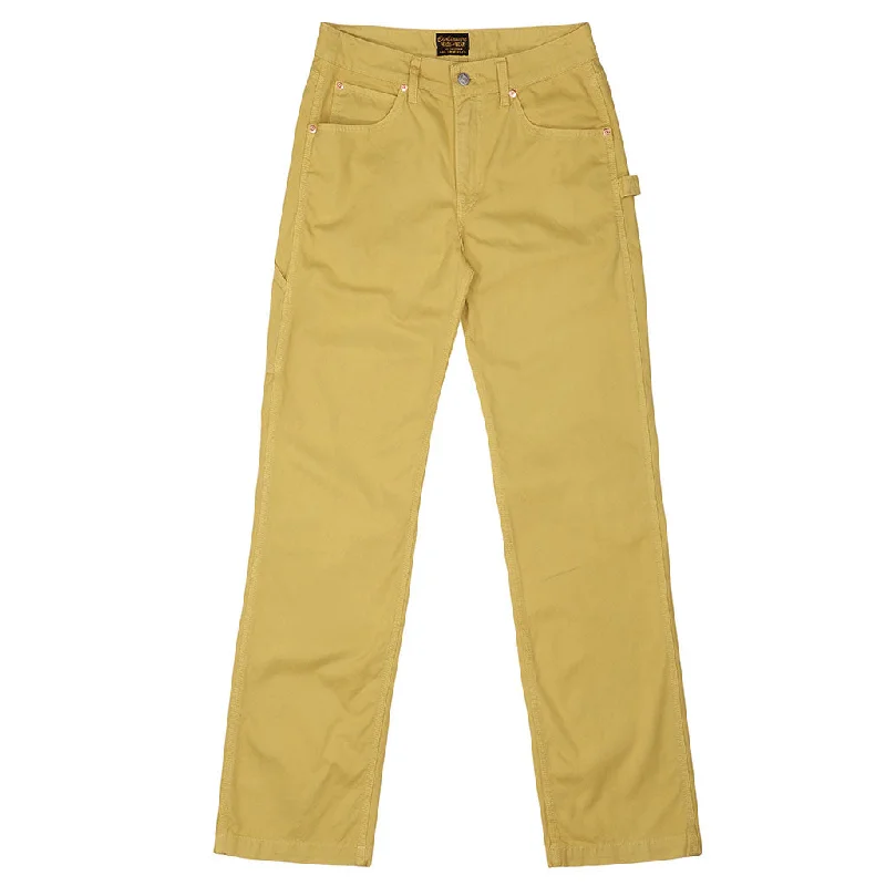 Women's Twill Carpenter Pant  - Dijon Soft Cotton Pants