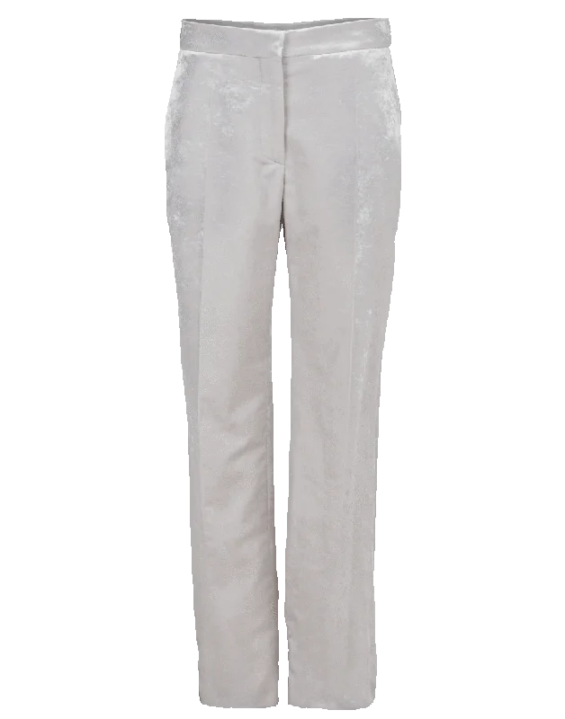 Velvet Pant Modern Stretch Trousers