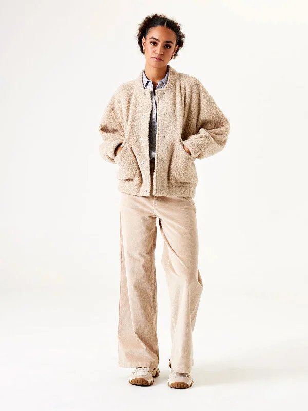 Lori Corduroy Pants (Latte) Classic Chino Pants