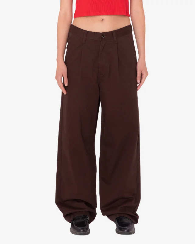 RUTH PLEATED PANT Wide-Legged Palazzos