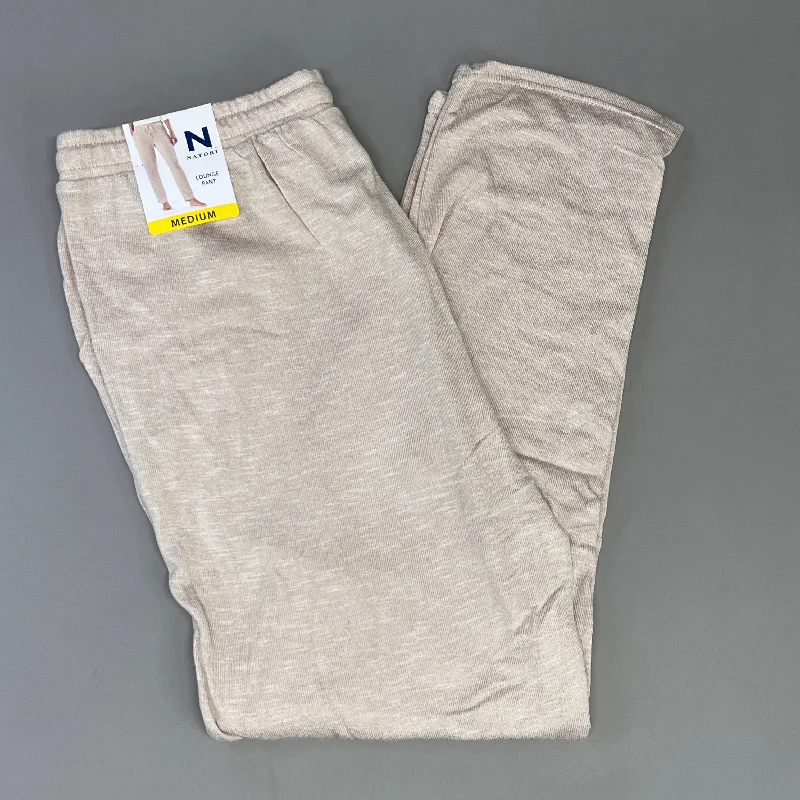 NATORI Soft Stretch Knit Lounge Pant Ankle Length Women's Sz M Heather Latte NC7208Y (New) Formal Linen Trousers NATORI Soft Stretch Knit Lounge Pant Ankle Length Women's Sz M Heather Latte NC7208Y (New) Formal Linen Trousers