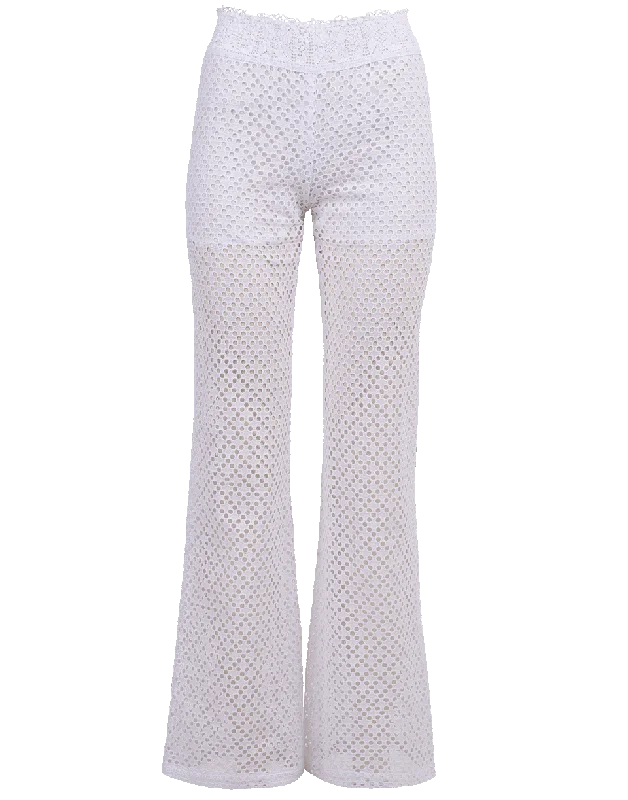 Lace Balzano Pant Comfortable Wide-Leg Pants