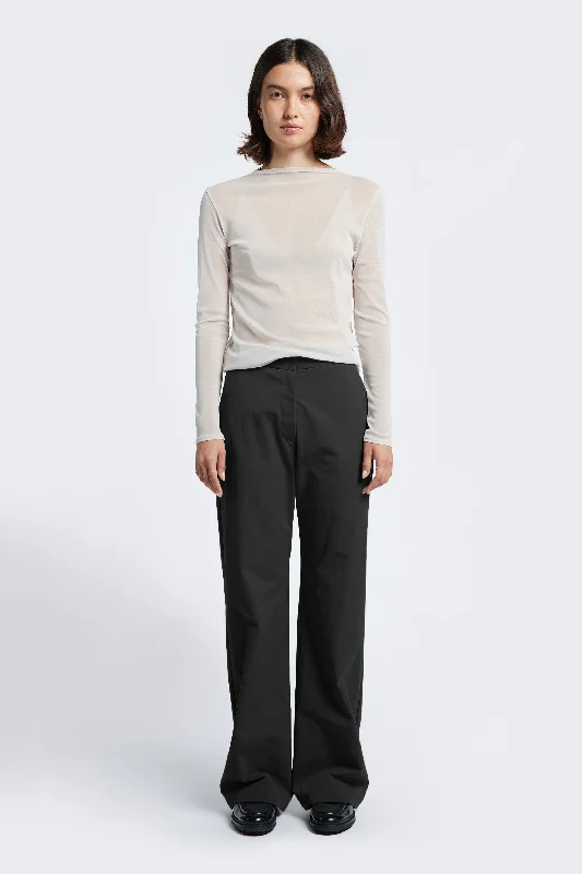 Grace Pant Black Trendy Tapered Pants