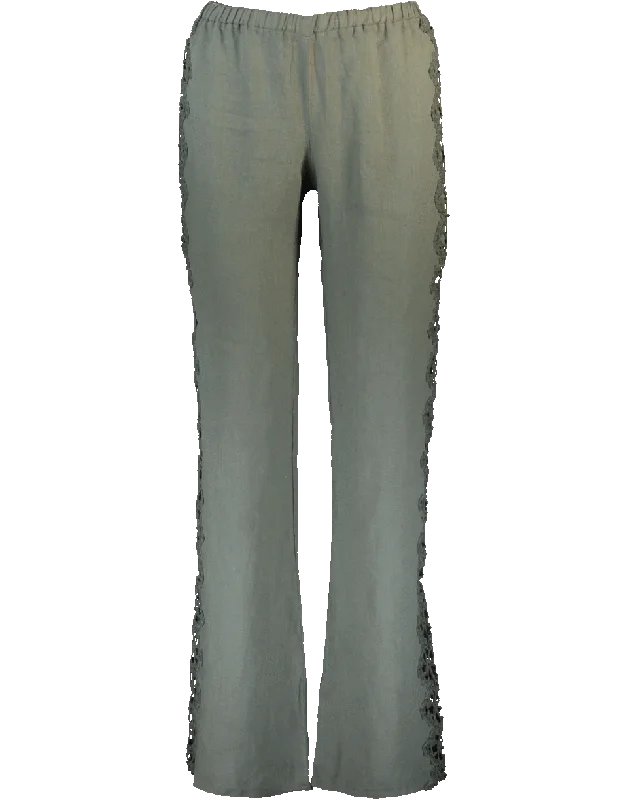 Timor Lace Pant Comfortable Jogger Trousers