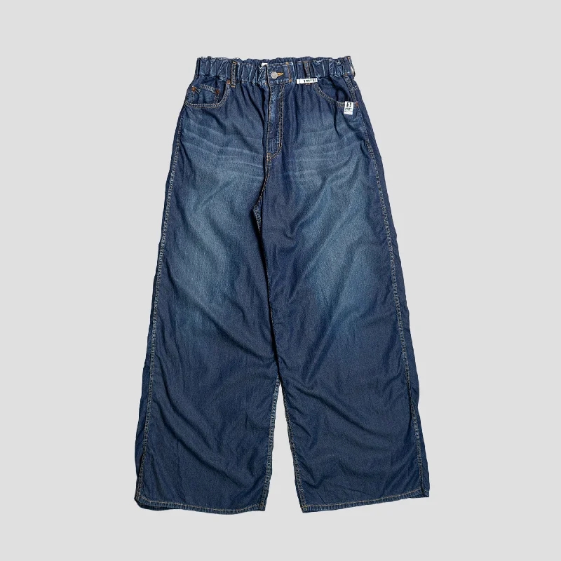 TENCEL DENIM GATHERED PANTS Classic Pleated Pants