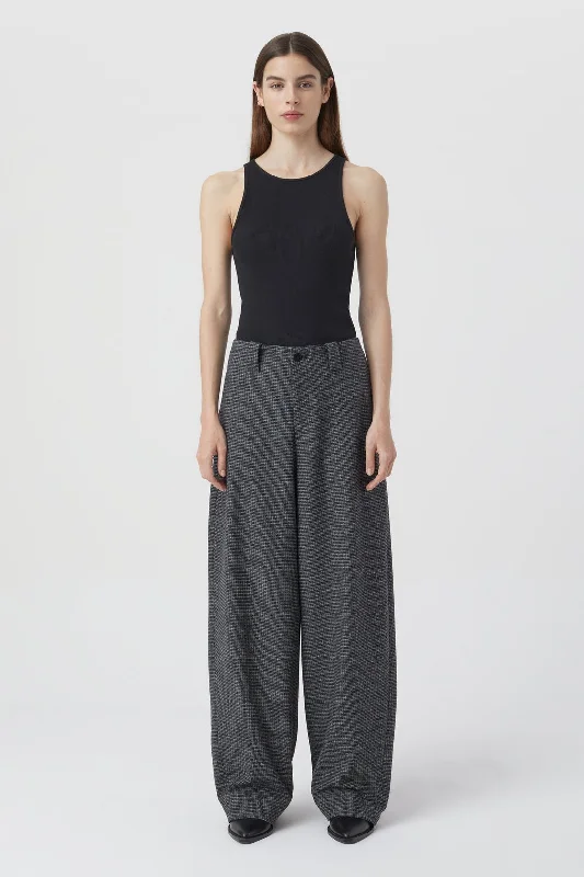 CLOSED WOMENS PANTS STYLE LINBY - CHARCOAL Fashionable Track Pants