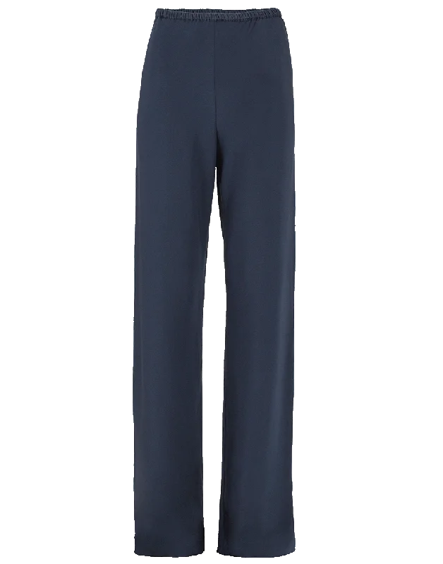 Wide Bias Pull On Pant Trendy Work Pants