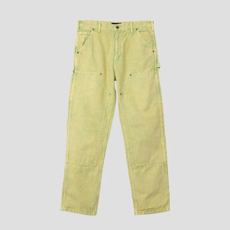 OVER DYED WORK PANTS Casual Drawstring Pants