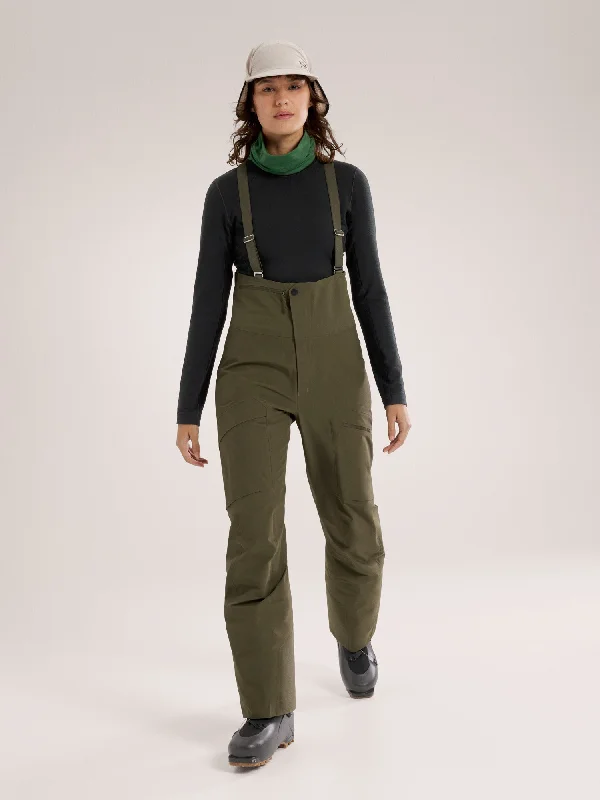 Rush Bib Pant Women's Chic Slim Fit Pants