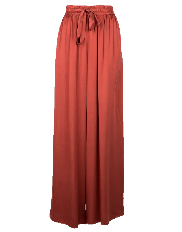 Drawstring Pant Fashionable Button-Up Pants