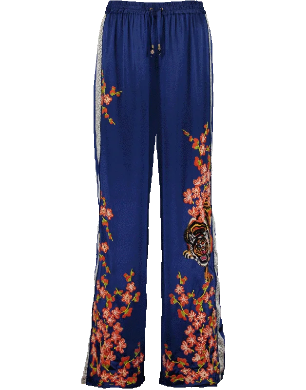 Wide Leg Track Pant Lightweight Jogger Pants