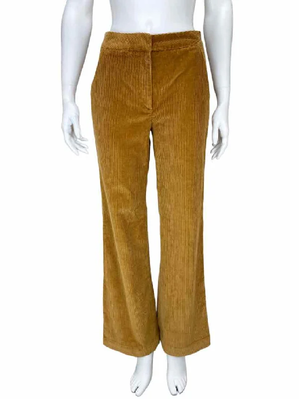 Aritzia Babaton Women's Cole Corduroy Wide Leg Pant Golden Amber Size 2 Stylish Casual Pants Aritzia Babaton Women's Cole Corduroy Wide Leg Pant Golden Amber Size 2 Stylish Casual Pants