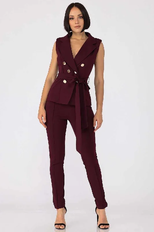 Fashion Top And Pants Set Classic Chino Pants