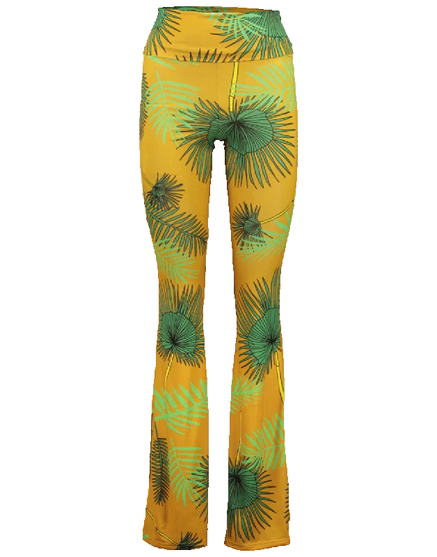 Pitu High Waisted Boot Leg Pant Modern Stretch Trousers