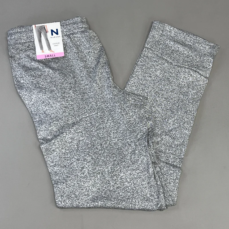 NATORI Soft Stretch Knit Lounge Pant Ankle Length Women's Sz S Heather Grey NC7208Y (New) Trendy Printed Pants