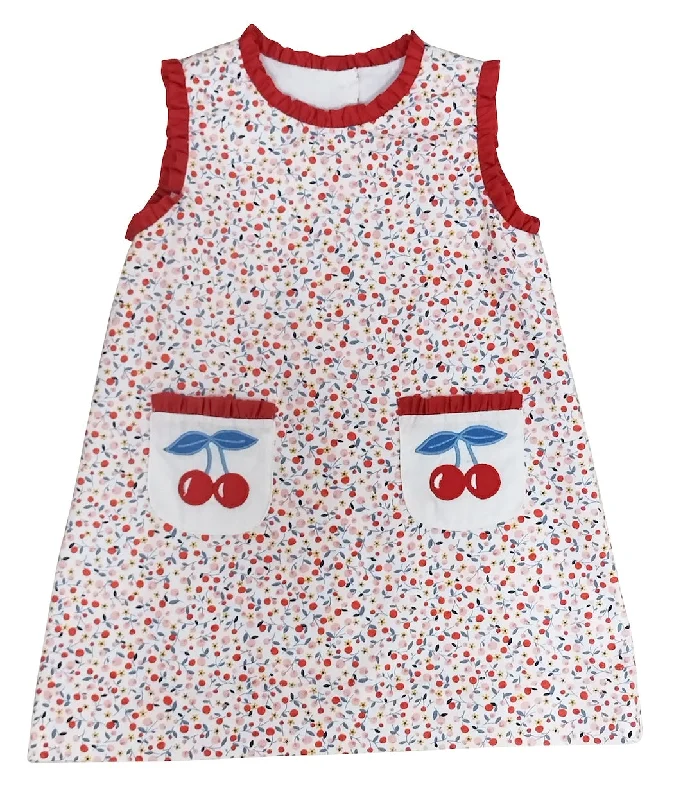 "Cherries Collection" A-line Girl's Dress