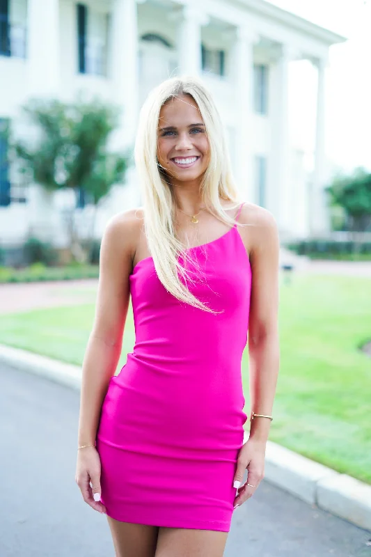 Layton Dress - Pink - FINAL SALE