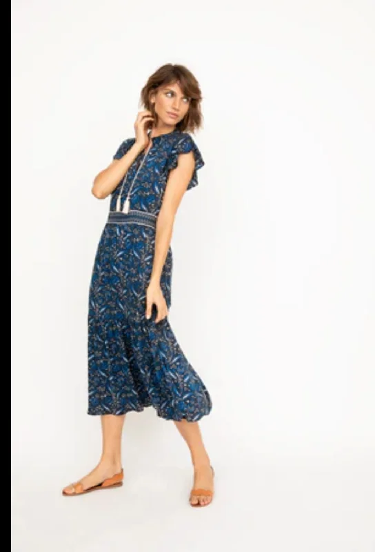 Part Two Copenhagen Landeal Paisley Dress - size 8