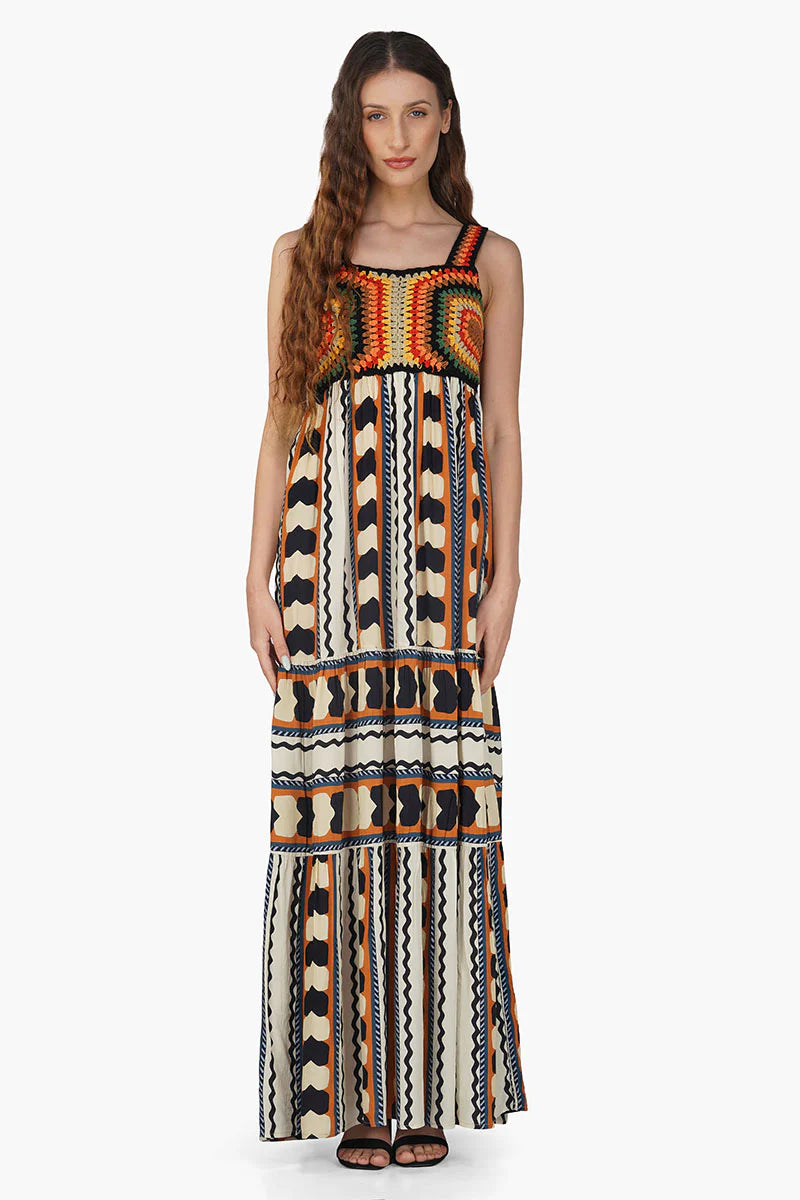 Cheetah Printed Strappy Dress - FINAL SALE