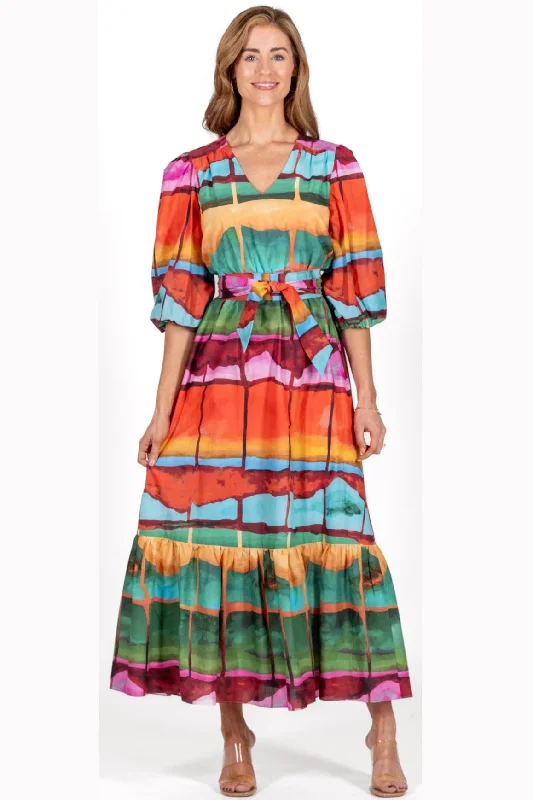 WILLA STORY Vinnie Dress - Multi - FINAL SALE