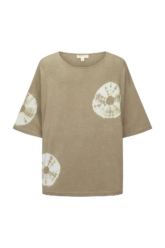 GOLDEN LIGHT TEE - TAUPE Modern Contemporary Chic
