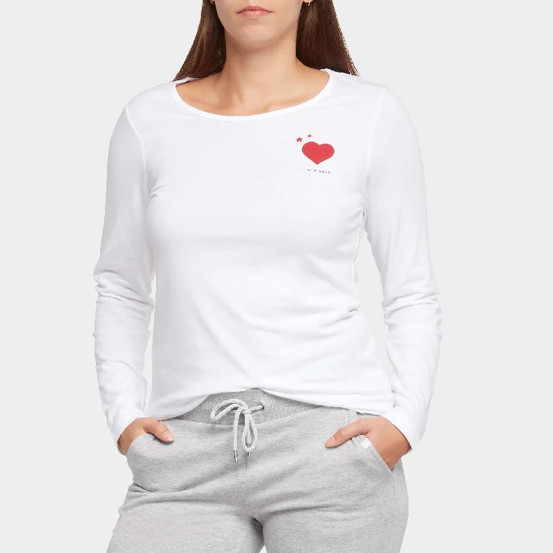 Mama Love Long Sleeve T-Shirt Polka Dot Checkered Tartan