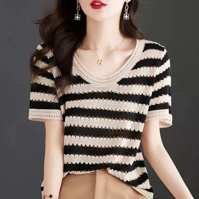 Black Apricot Stripes