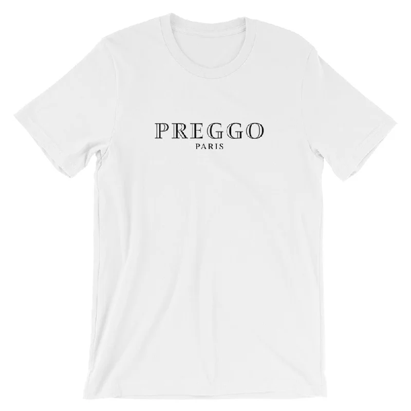 Preggo "Ballman" T-shirt Denim Fabric Leather Fabric Suede Fabric