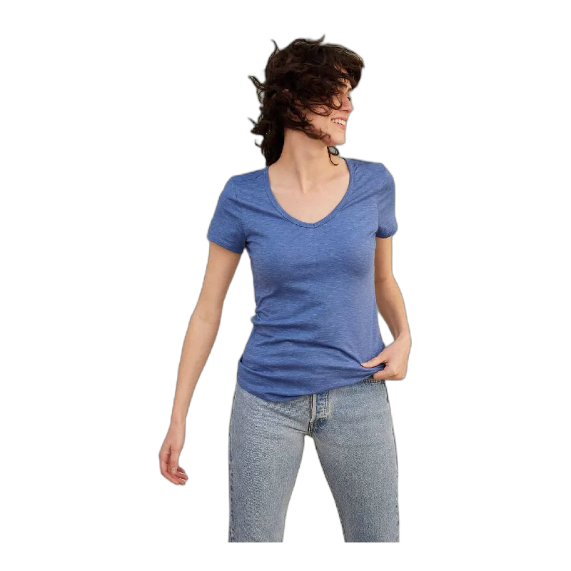 Marley II Short Sleeve Tee Asymmetrical Pockets Print