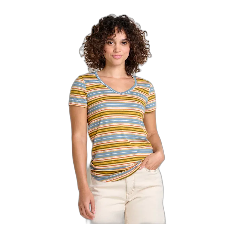 Marley II Short Sleeve Tee Cashmere Blend Cotton Blend Poly Blend