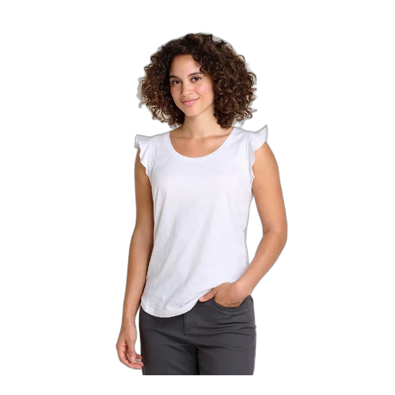 Rufflita II Tee Mesh Fabric Canvas Fabric Denim Fabric