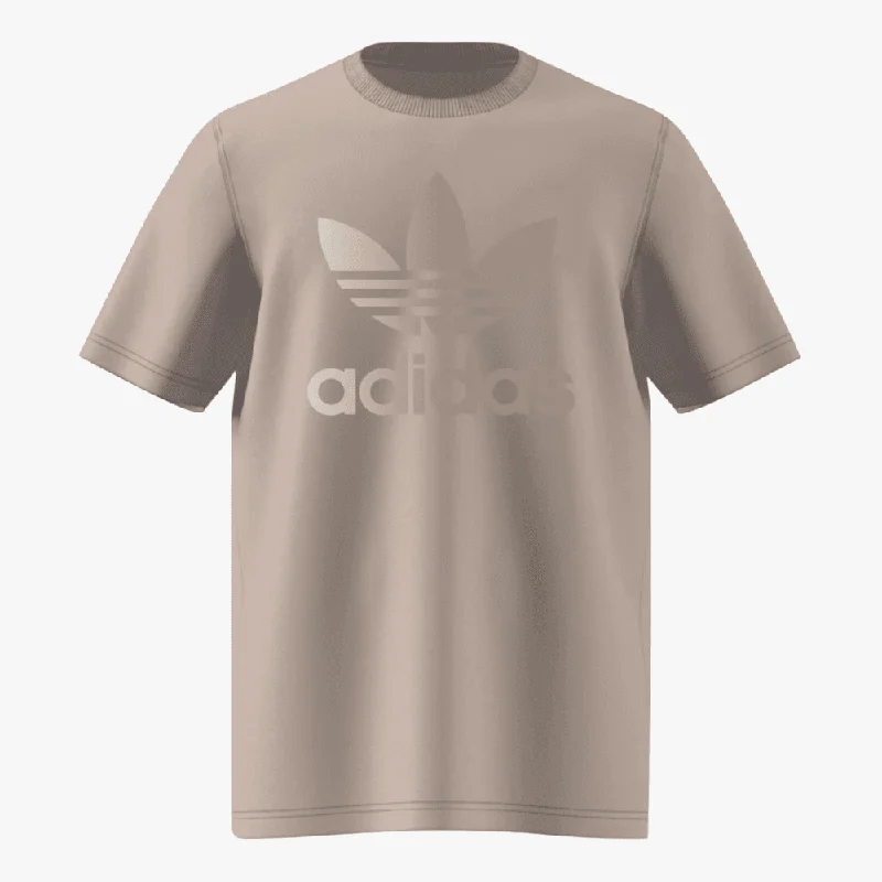 adidas Mens Trf Short Sleeve Tee Won Beige Fitted T-Shirt Seamless Stretchy