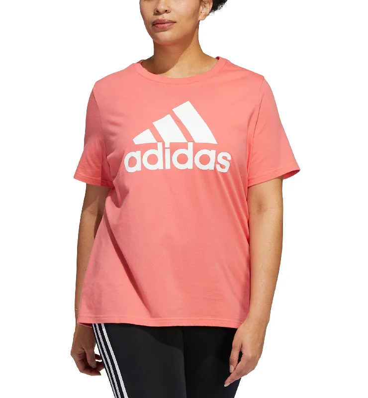 Adidas Plus Size Cotton Logo T-Shirt Jersey Fabric Tulle Fabric Batik Fabric