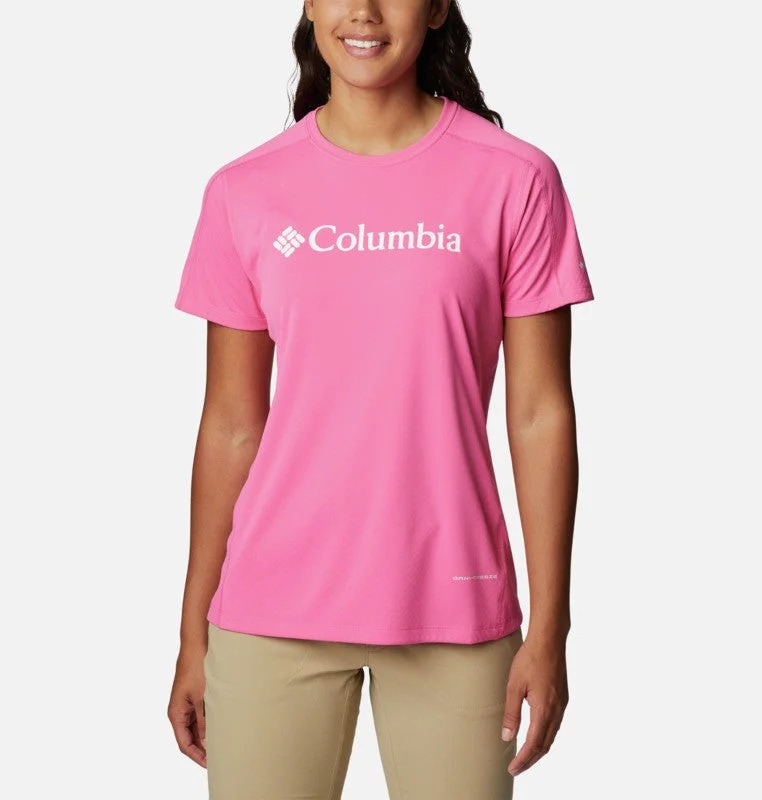 Columbia Zero Rules Graphic Tee-PINK Elasticated Padded Insulated