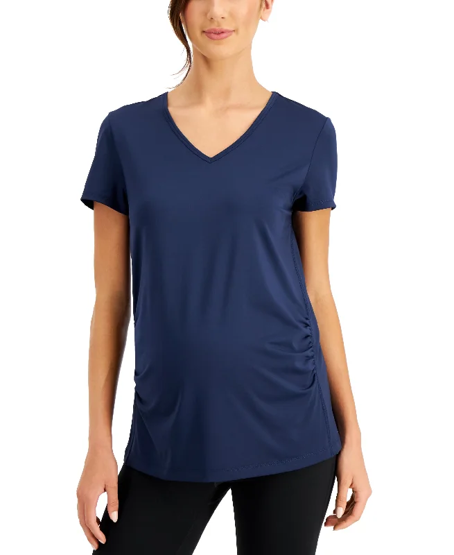 ID Ideology Maternity T-Shirt Lace Blend Ribbed Blend Corduroy Blend