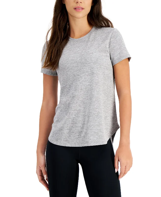 ID Ideology Womens Essentials T-Shirt Front Pockets Side Pockets Patch Pockets