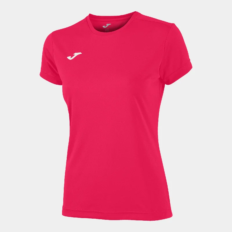 JOMA Ladies Combi Tee -FUCHSIA Chenille Blend Fleece Blend Nylon Blend