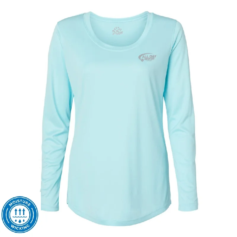 Ladies PMAX Performance Longsleeve Tee Modern Contemporary Chic