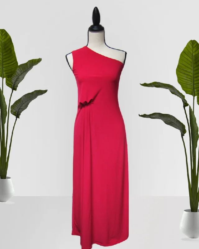 Amidala Maxi Dress Trendy Fit-and-Flare Maxi Dress