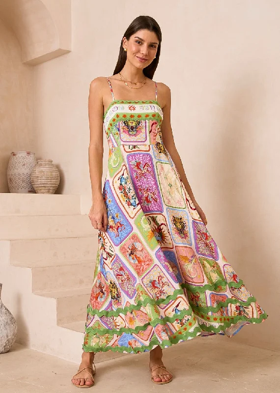 Good Fortune Ric Rac Maxi Dress Classic Tulle Maxi Dress