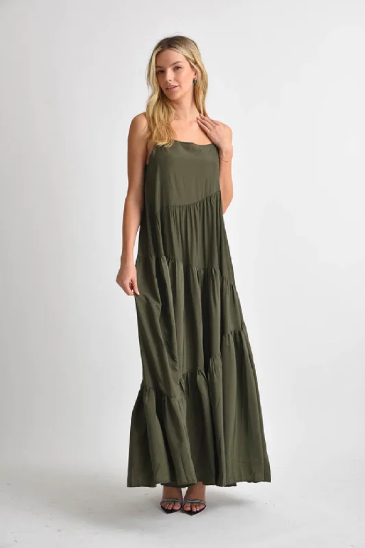 Jenna Sleveless Open back Maxi Dress Elegant Lace Maxi Dress