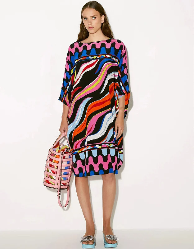 Multi Color Heavy Designer Heavy Maxi Dress Elegant Maxi Dress with Pockets